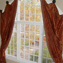after - arch top window with custom draperies by Ooh La La Decor and More!