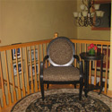 after - stair nook with interior decorating by Ooh La La Decor & More