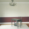 before - dining room needing decorating